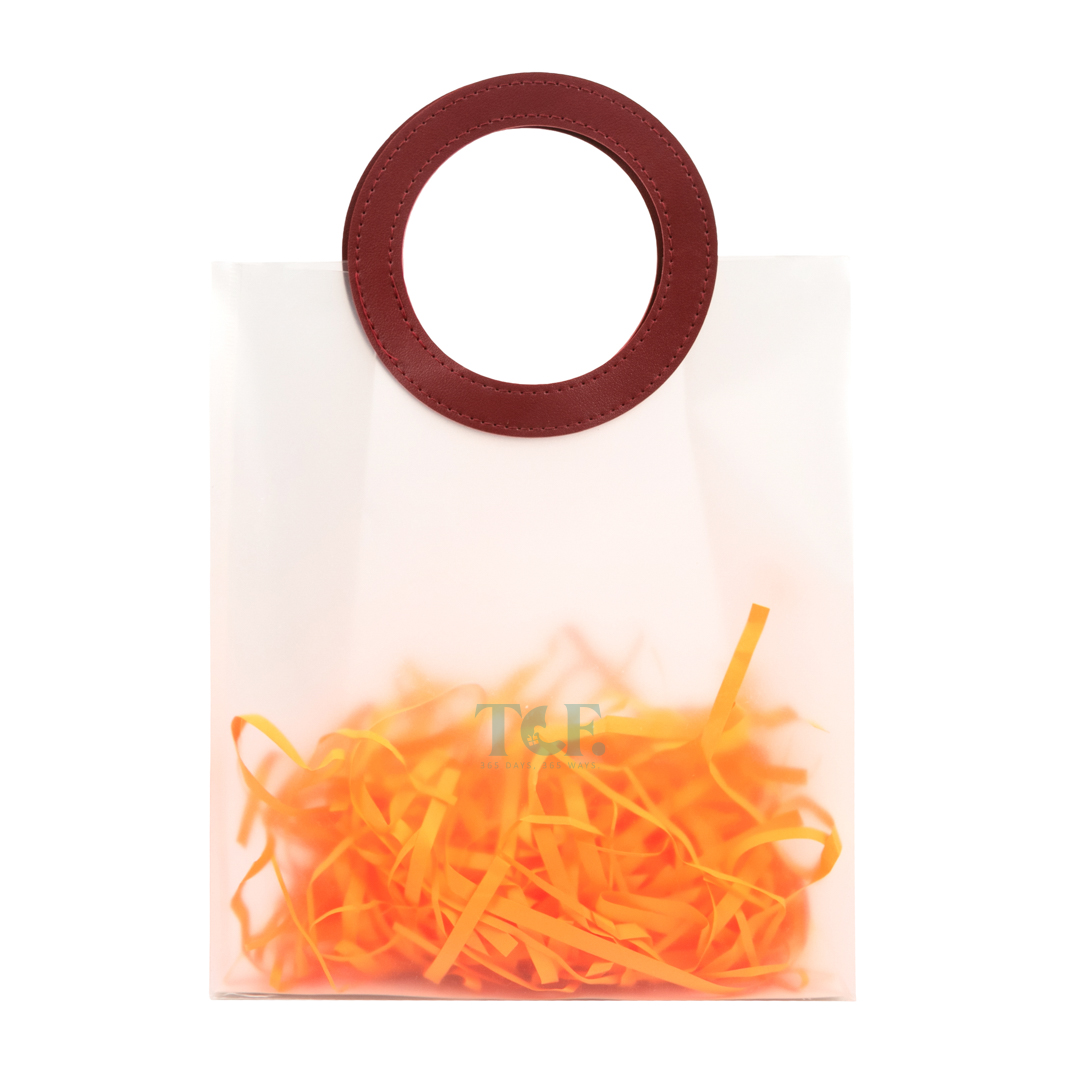 Stylish Frosted Tote Bag - Multiple Sizes
