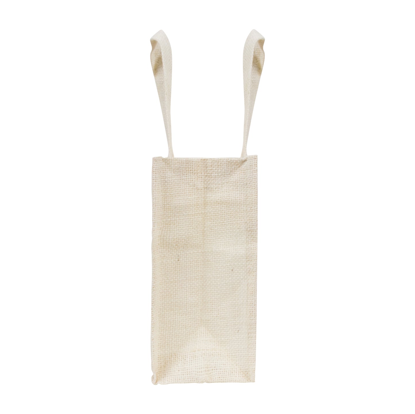 Window Jute Bag With Zip | Off White | 12x10x5 Inch (Free Delivery)