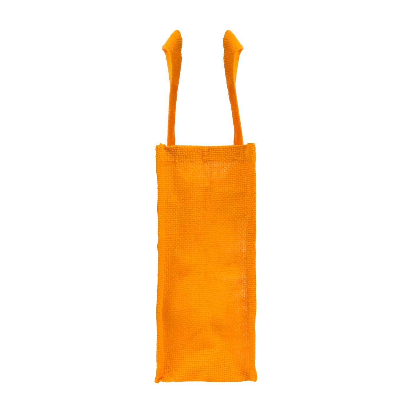 Window Jute Bag With Zip | Mustard | 12x10x5 Inch (Free Delivery)