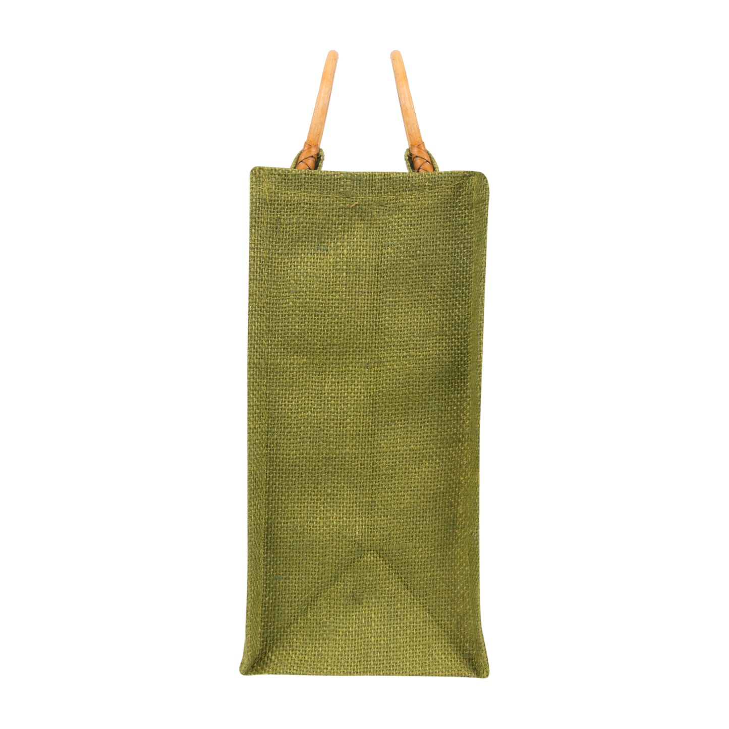 Window Jute Bag Without Zip | Olive Green | 10x10x5 Inch (Free Delivery)
