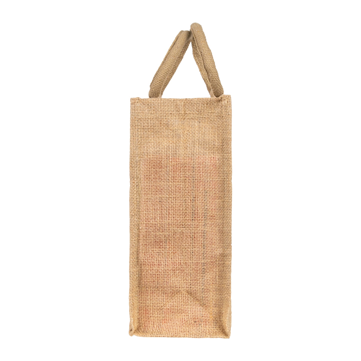 Window Jute Bag With Zip | Natural | 14x12x5 Inch (Free Delivery)