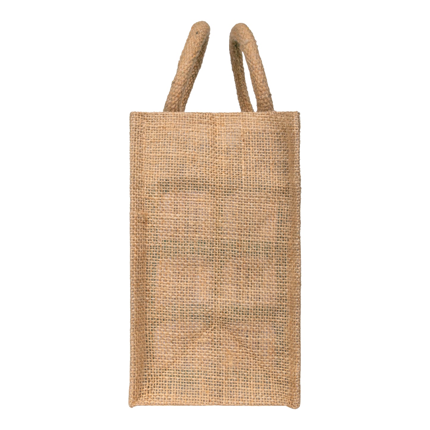 Window Jute Bag With Zip | Natural | 10x8x5 Inch (Free Delivery)