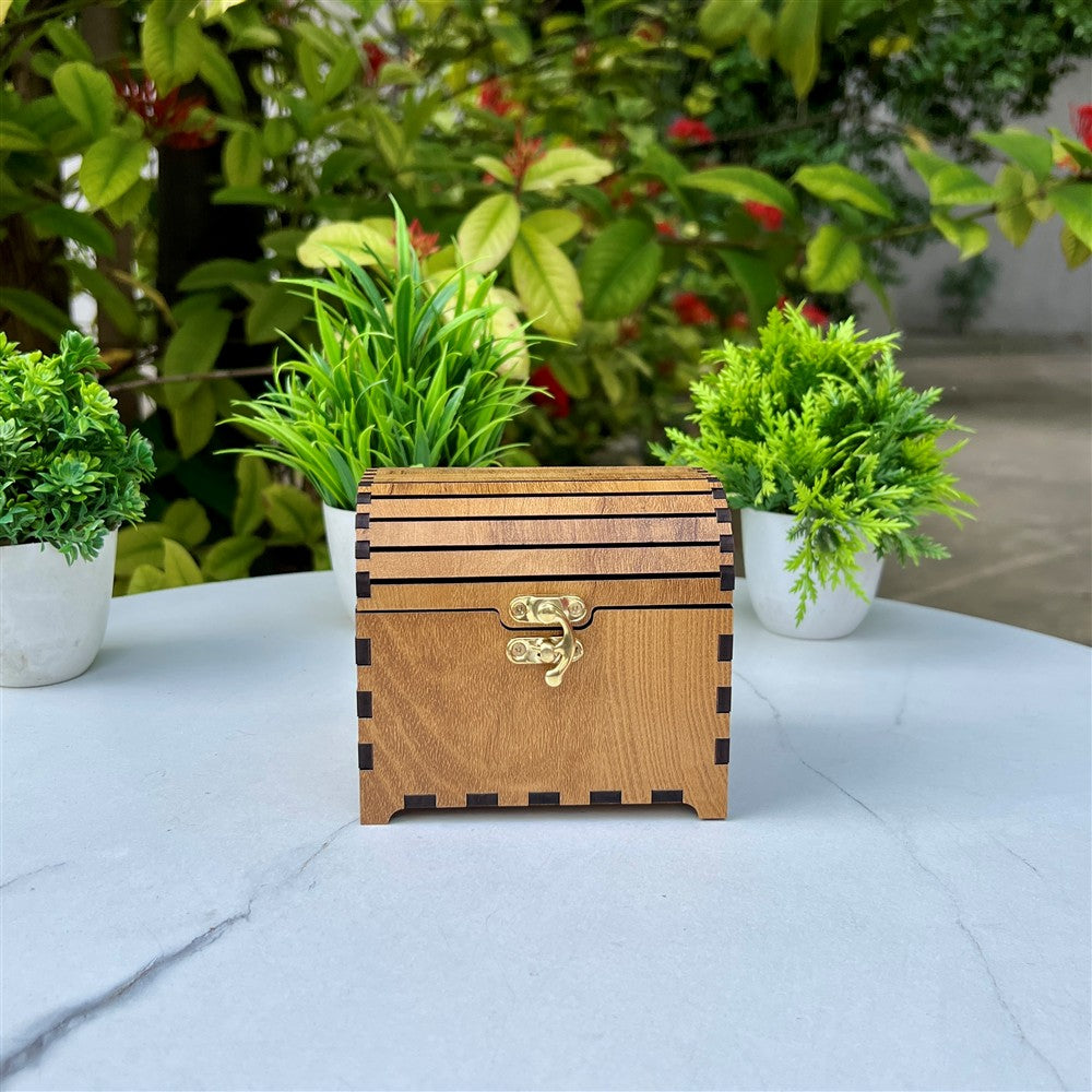 Mini Sanduk – Premium MDF Dome-Lid Gift Box with Lock