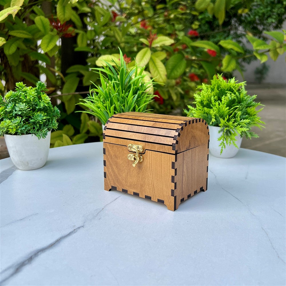 Mini Sanduk – Premium MDF Dome-Lid Gift Box with Lock