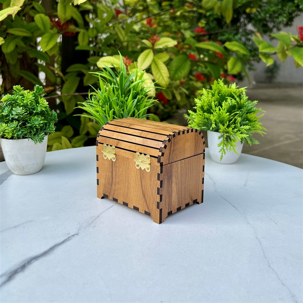 Mini Sanduk – Premium MDF Dome-Lid Gift Box with Lock