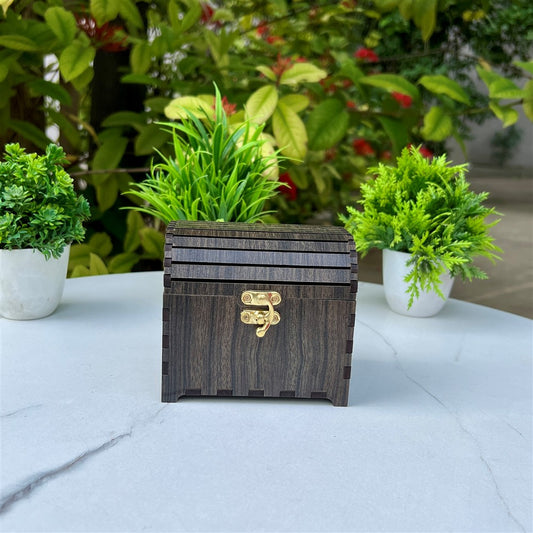 Mini Sanduk – Premium MDF Dome-Lid Gift Box with Lock