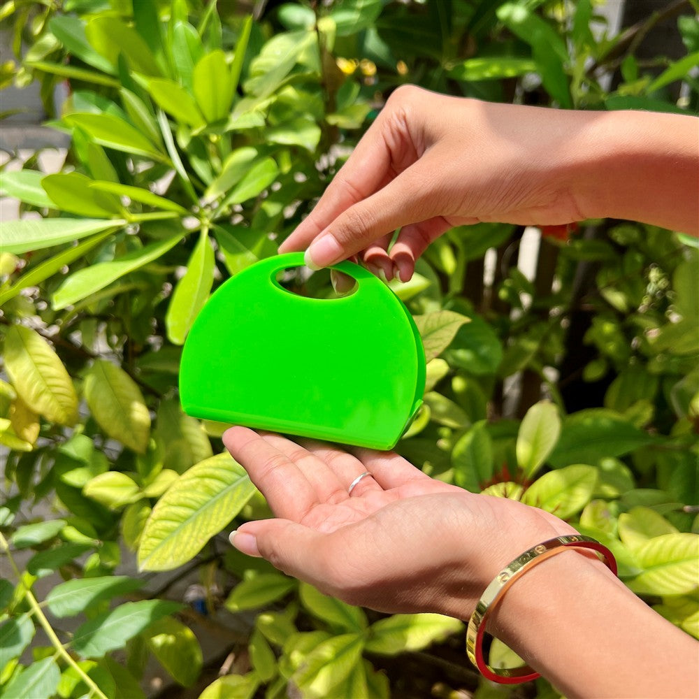 Dome Mini Acrylic Bag – 4x3 Inch