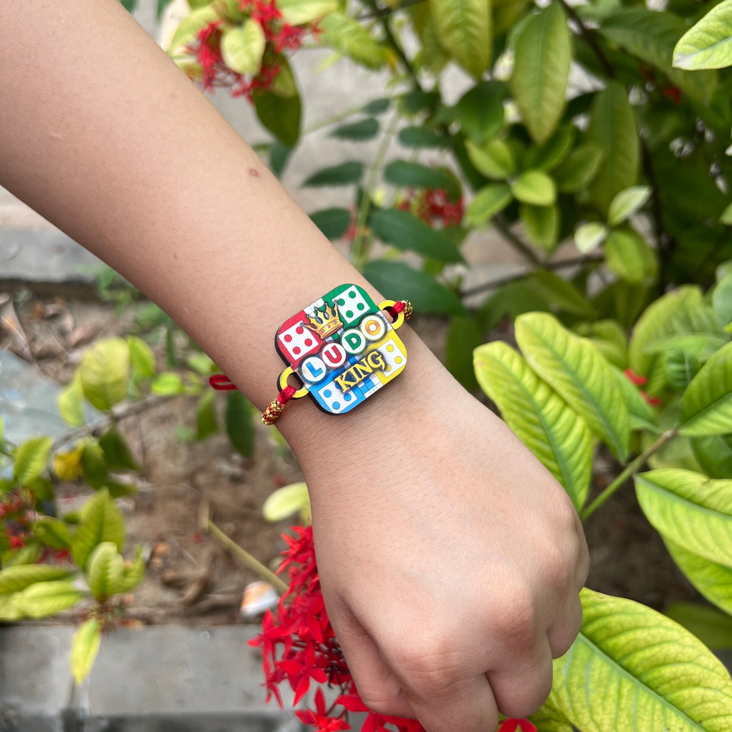 Ludo King Rakhi – MDF Printed Rakhi for Kids