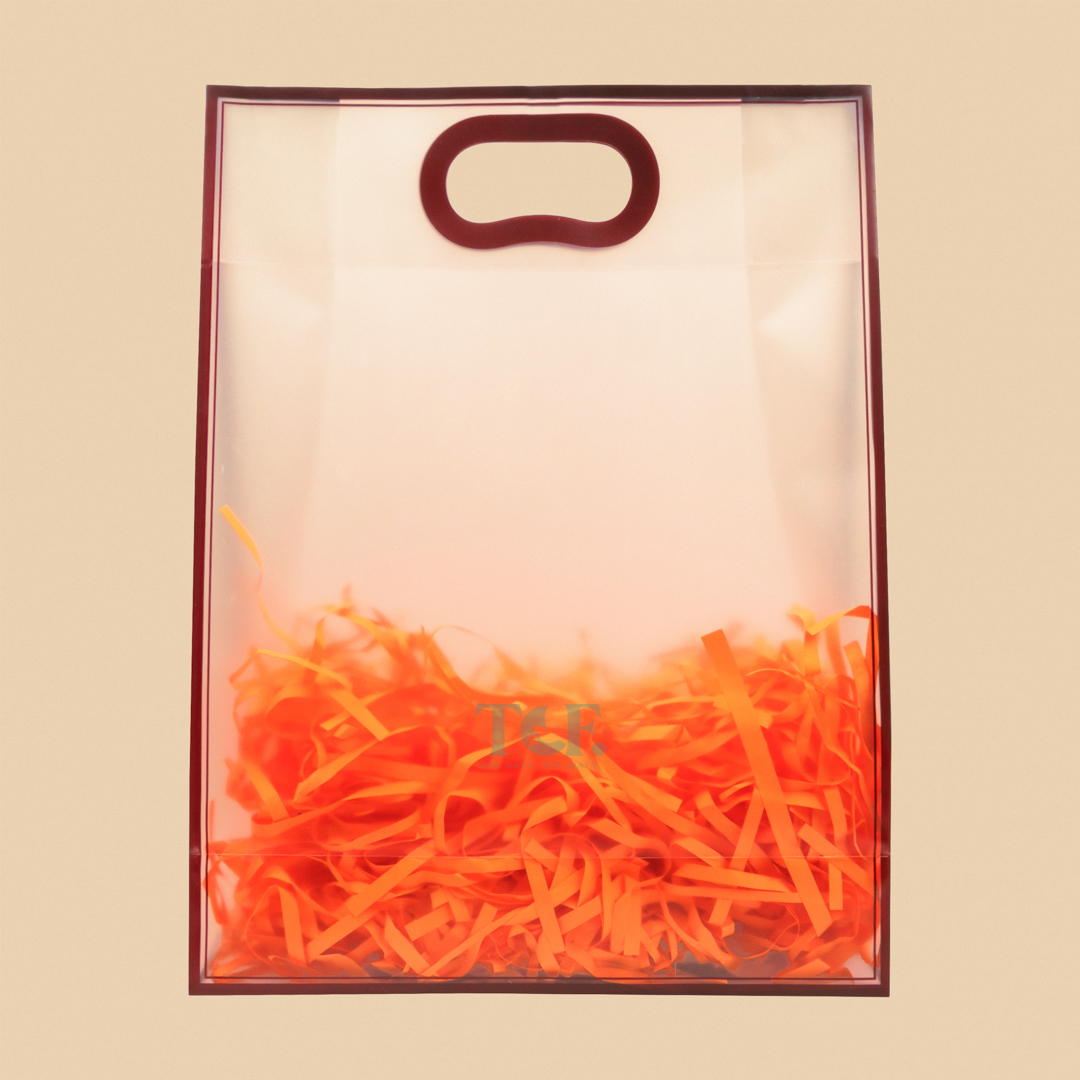 Stylish Frosted Paper Bag - Multiple Sizes