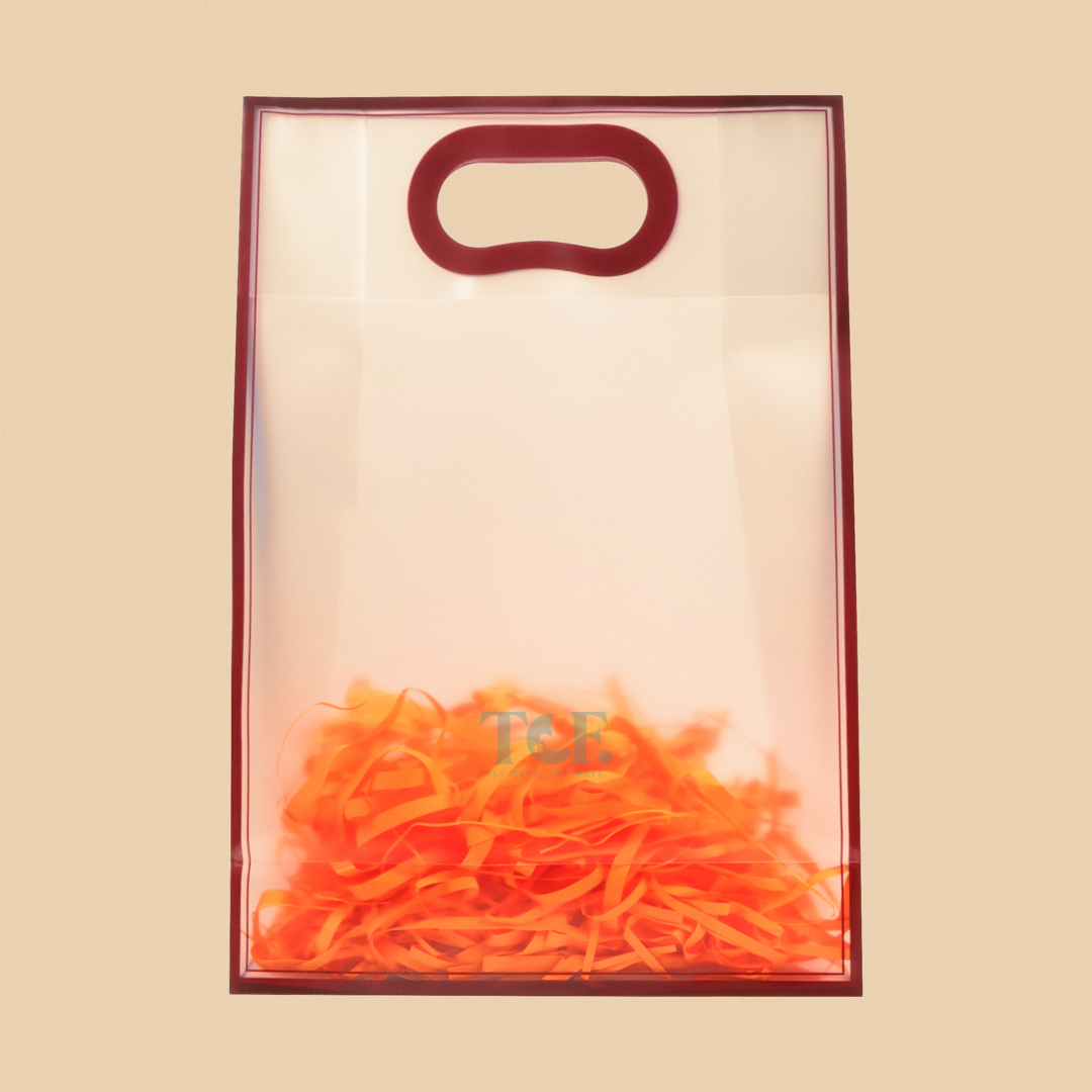 Stylish Frosted Paper Bag - Multiple Sizes