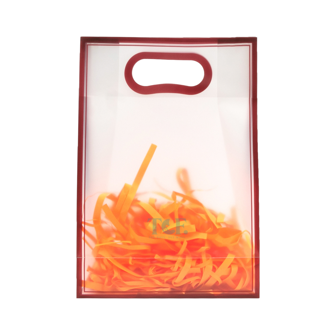 Stylish Frosted Paper Bag - Multiple Sizes