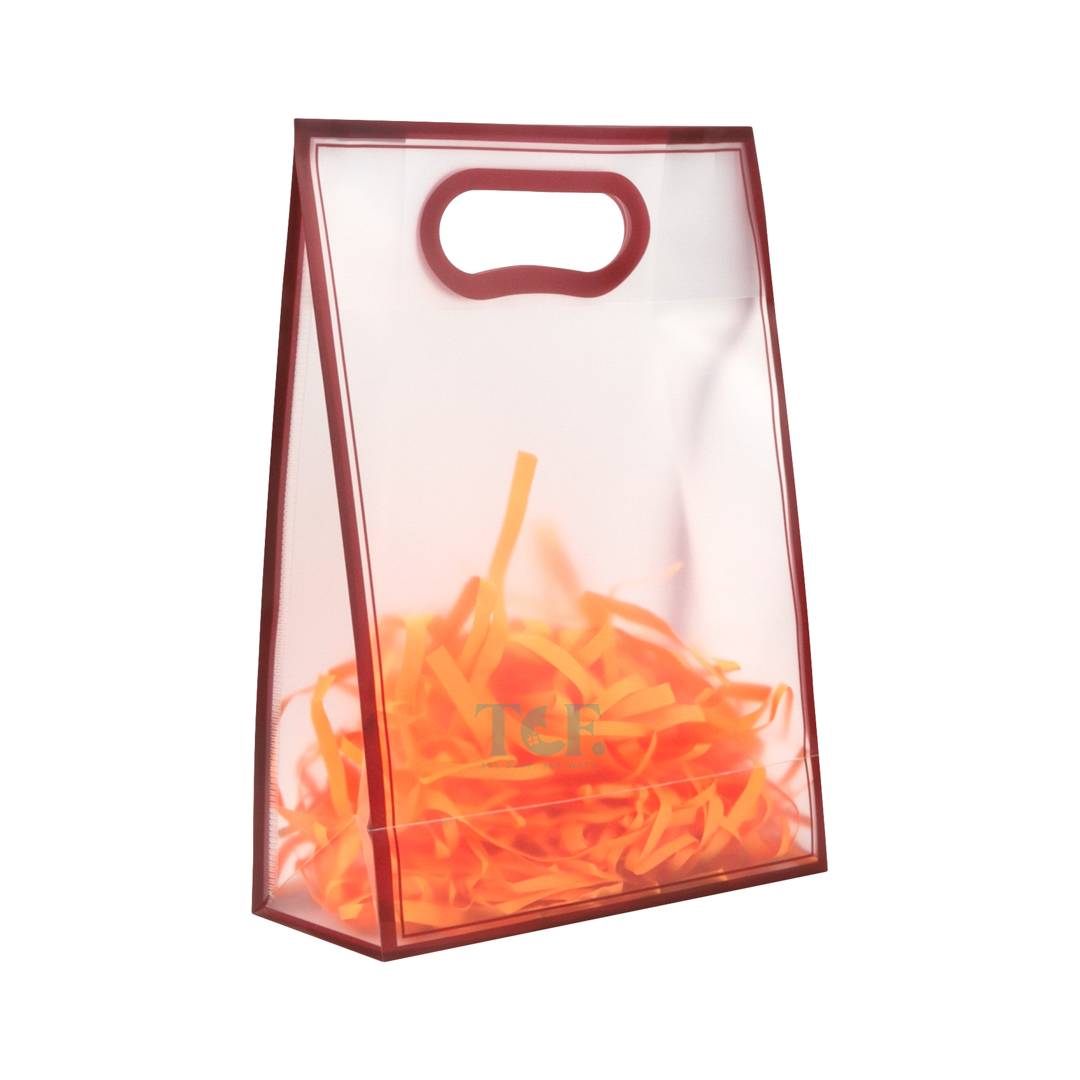 Stylish Frosted Paper Bag - Multiple Sizes