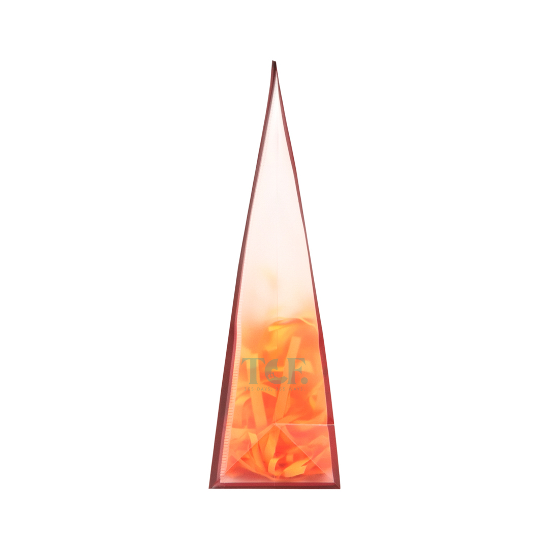 Stylish Frosted Paper Bag - Multiple Sizes