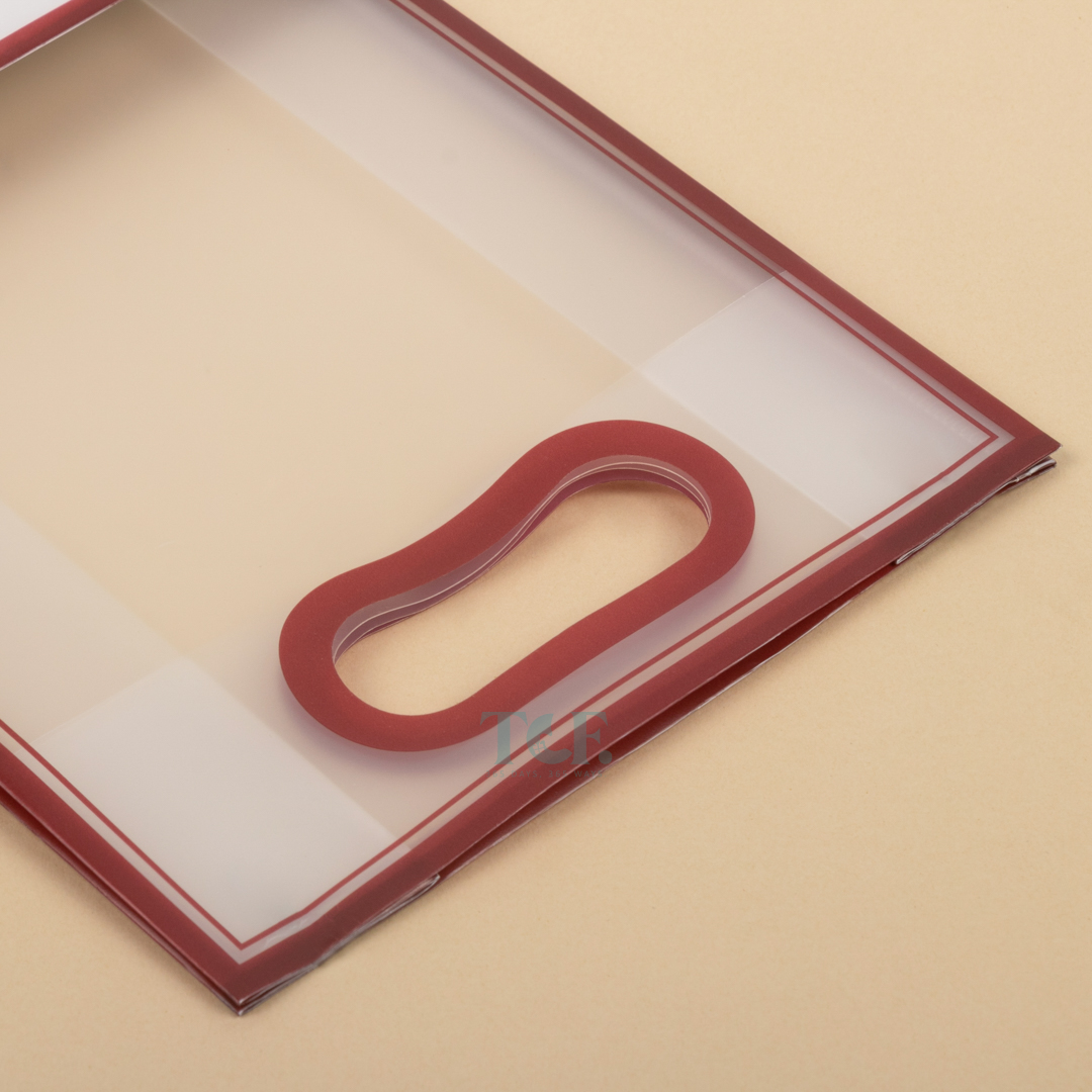 Stylish Frosted Paper Bag - Multiple Sizes