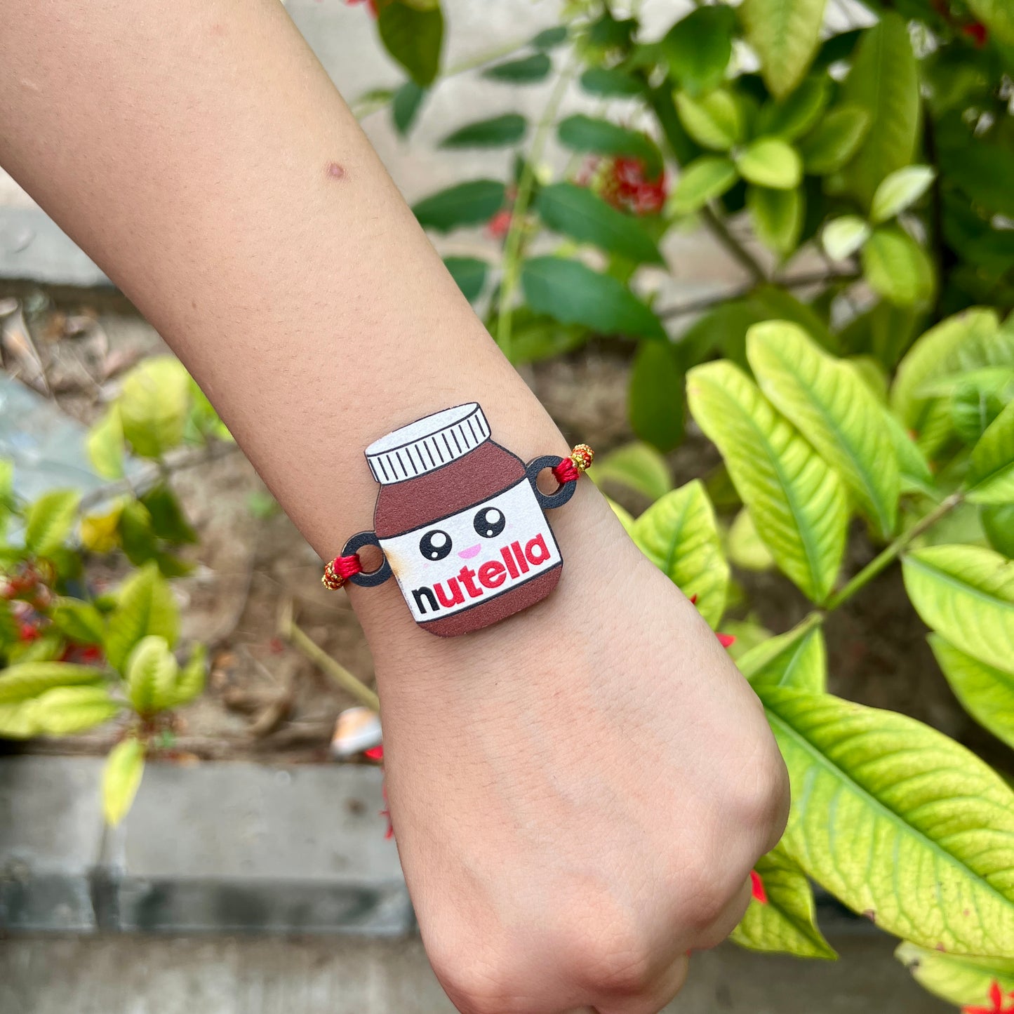Nutella Rakhi – MDF Printed Rakhi for Kids