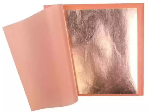 Copper Immitation Foil 10Leaf 14x14cm