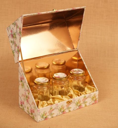 Treasure Box Diwali Hamper – 3 Long Jars