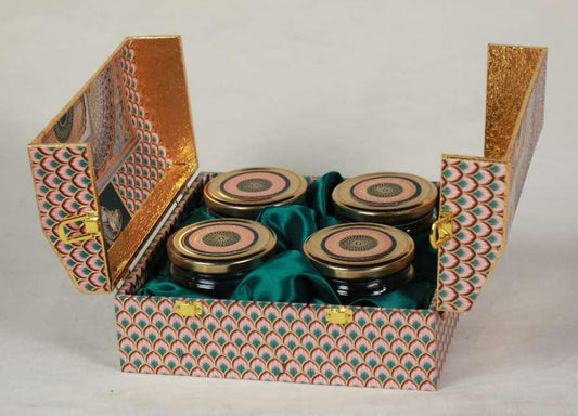 Gate of Heaven – 4 Salsa Jar MDF Gift Box (300ml)