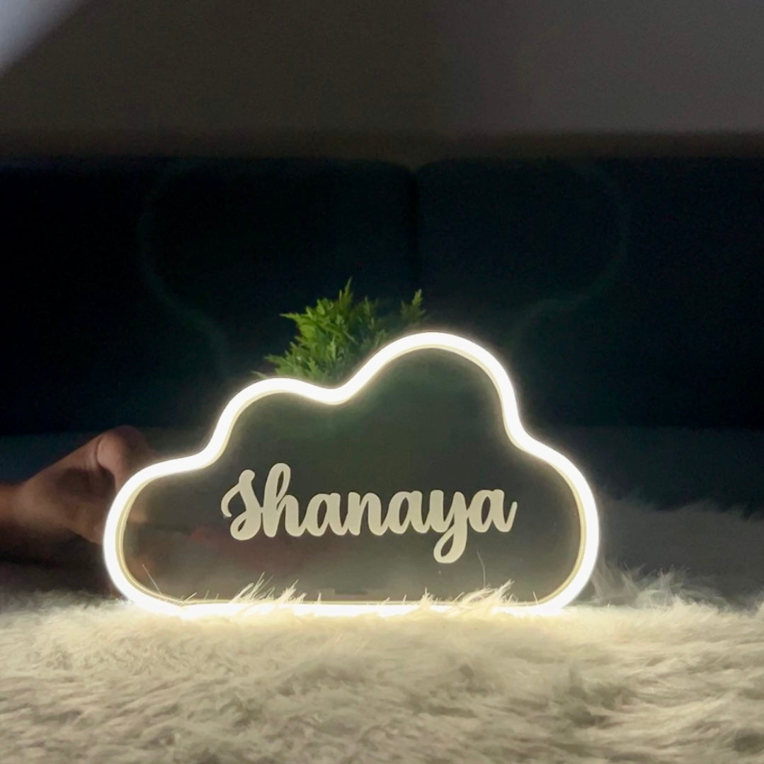 Personalized Cloud Lamp