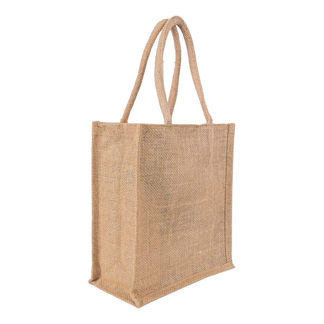 Jute Bag With Zip  - 10x11 Inch