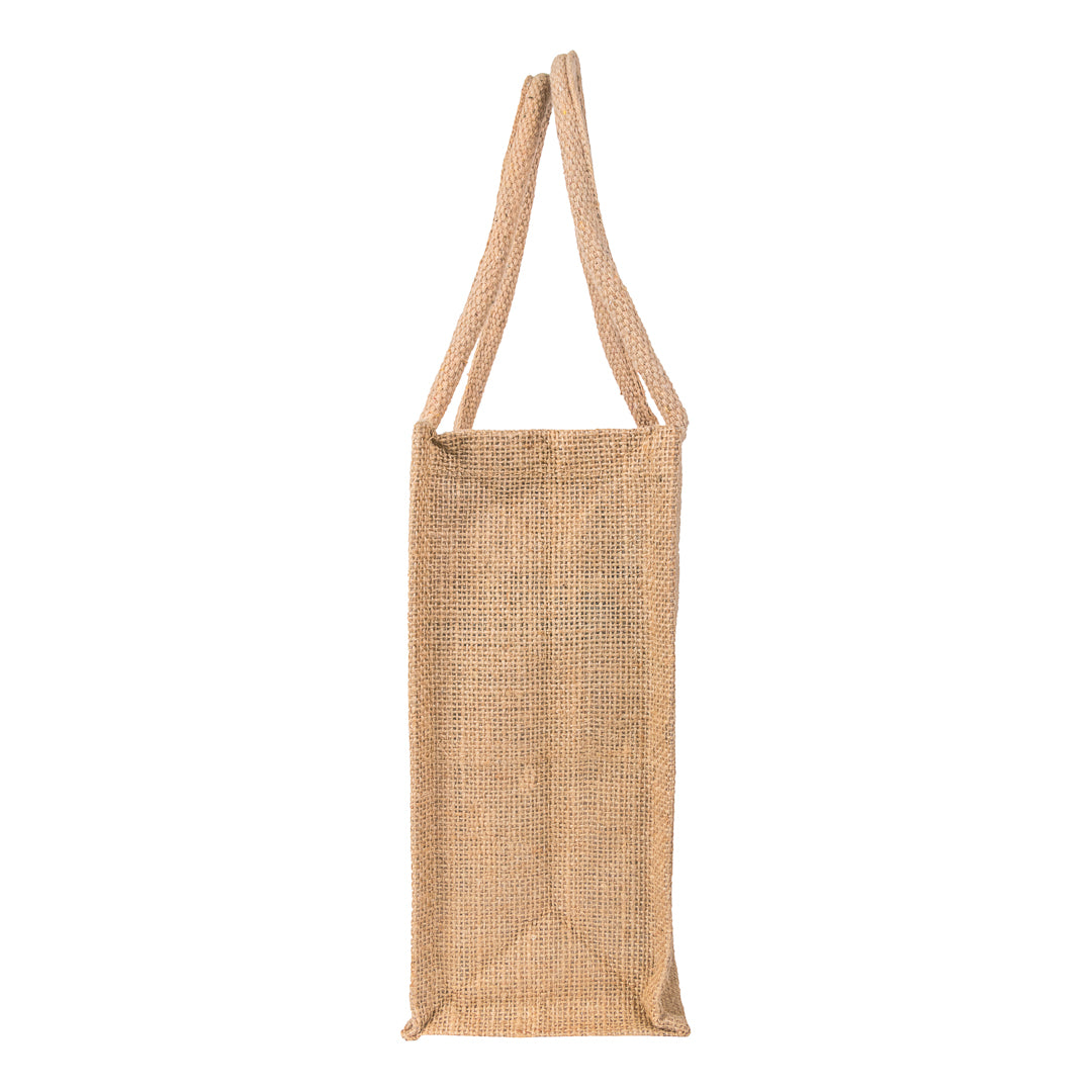 Jute Bag With Zip  - 10x11 Inch