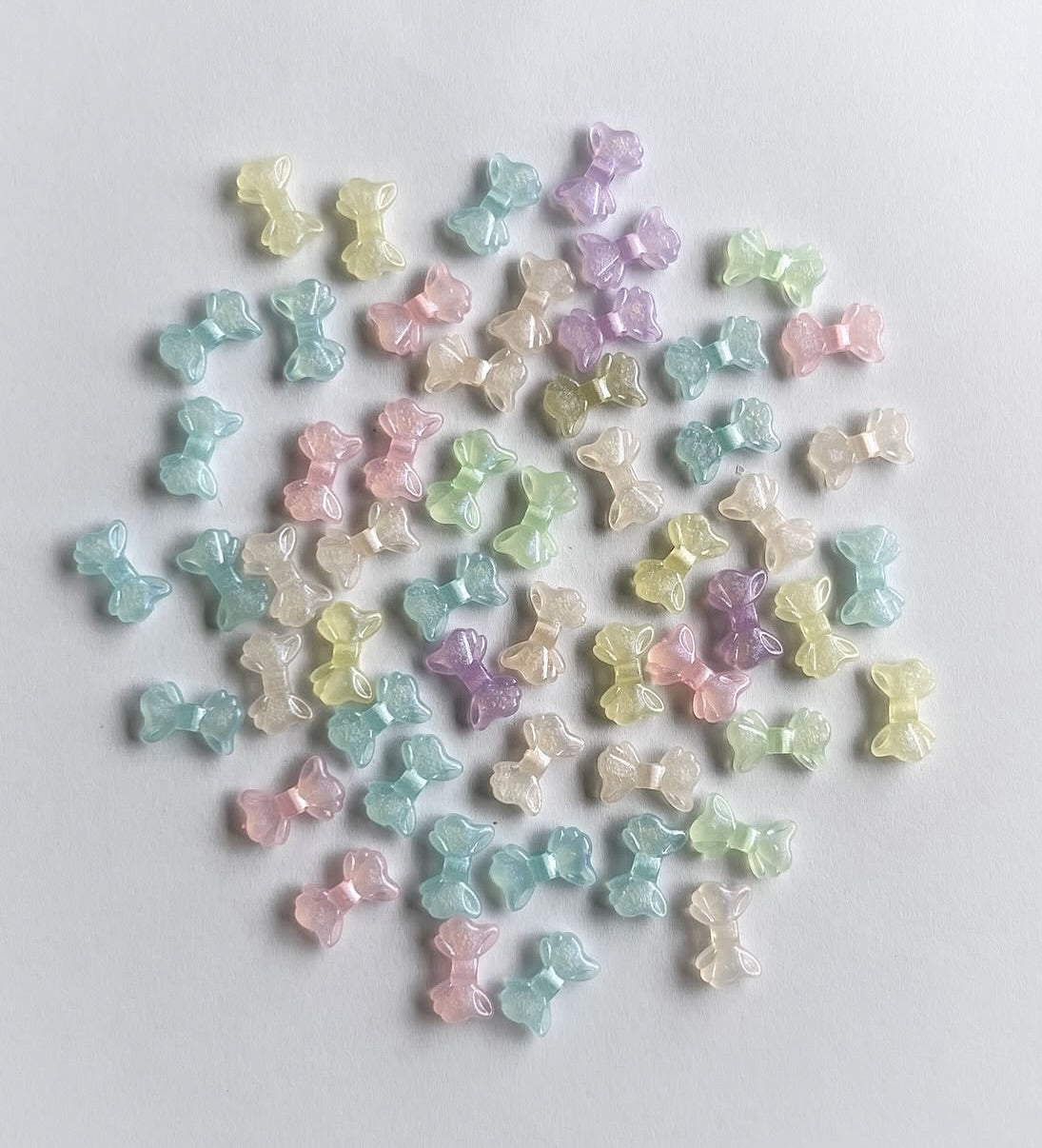 Btterfly Beads Mix color Square (TR951)