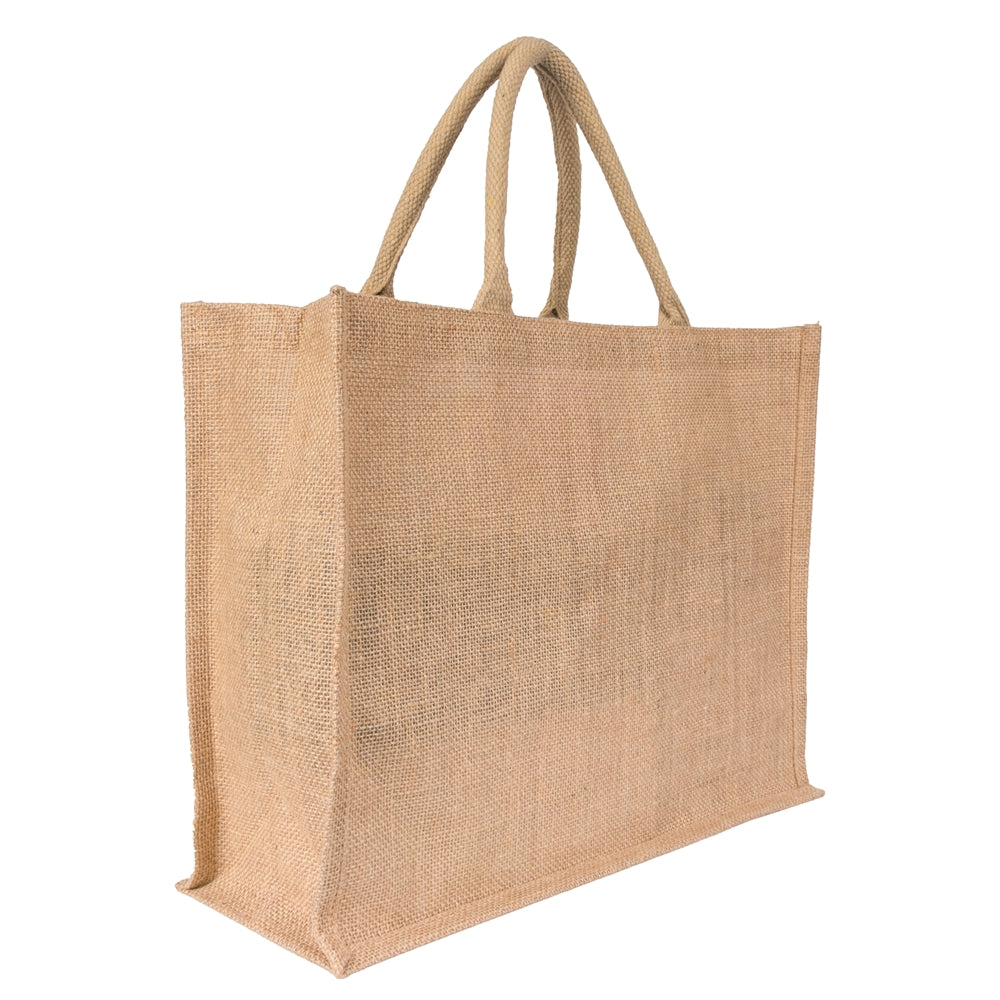 14x12x5 inch Natural Jute Bag – Without Zip