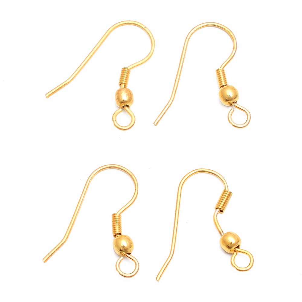 jewelry fish hook Gold for Earing (TR941)