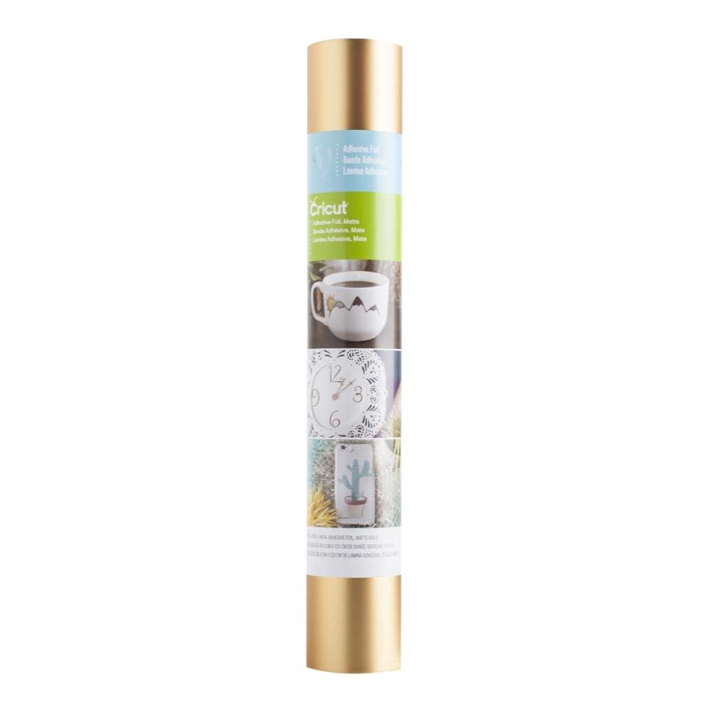 Cricut Adhesive Foil Matte Gold (12x48inch)