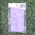Round 8 cavity Bracelet 3x5.5inch Silicon Mould (SM026)