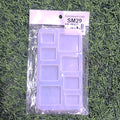 Square 8 cavity Bracelet 8x14cm Silicon Mould (SM029)