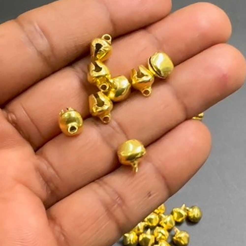 Ghoghari for Jewellery Making, Bell, Ghungroo Golden (TR925)