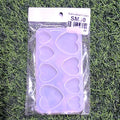 Heart 8 cavity Bracelet 8x14cm Silicon Mould (SM030)