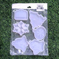 Christmas 6 pcs Silicon Mould (SM035)