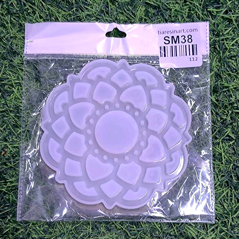 Mandala T-Light Silicon Mould (SM038)