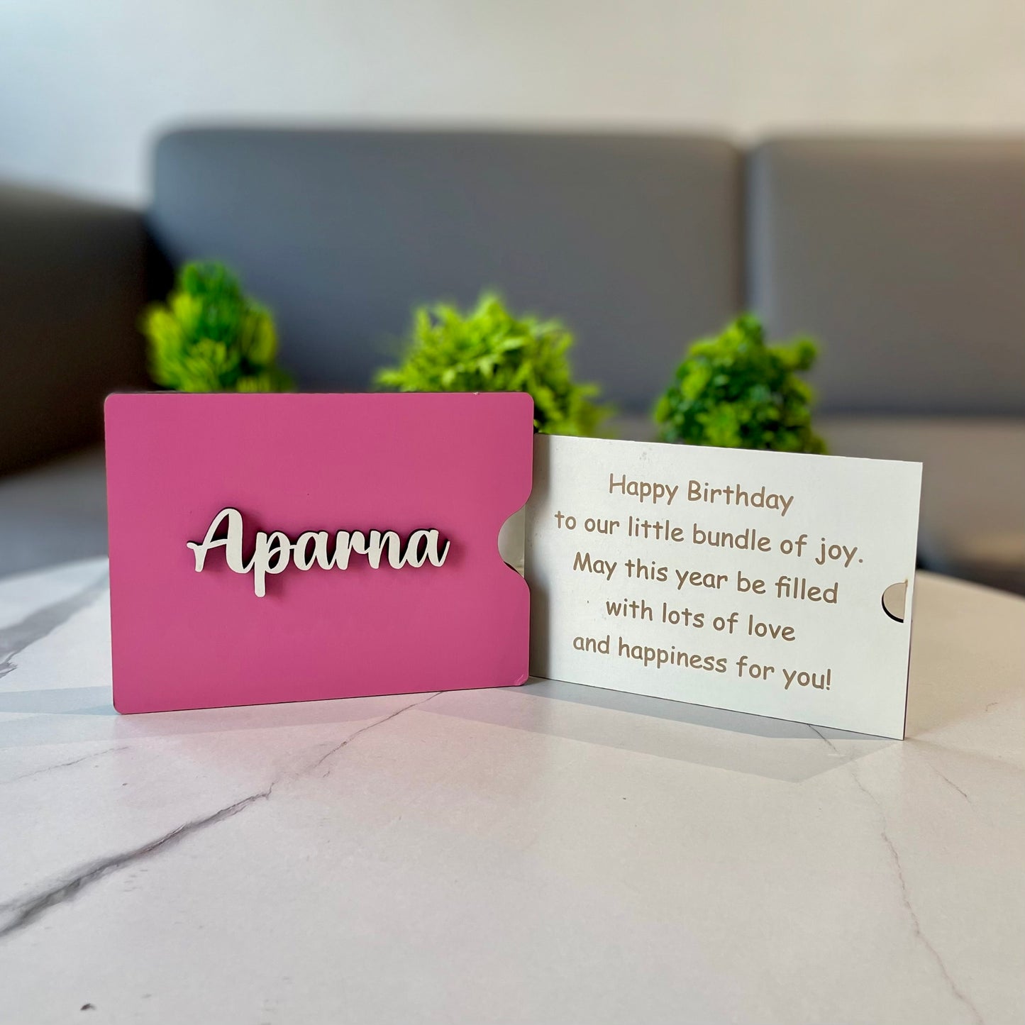 Personalized Message Card