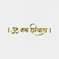 Om Namah Shivay Acrylic cutout