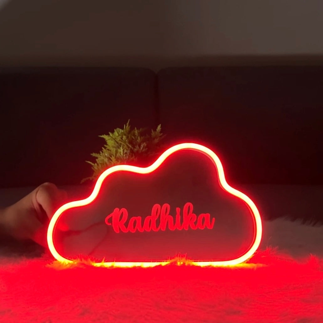 Personalized Cloud Lamp