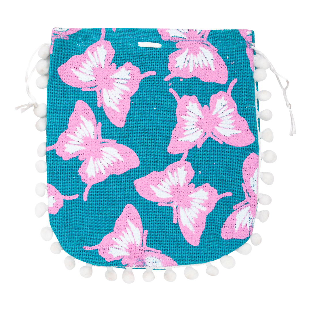 Pom Pom Pouch - 9x10 Inch