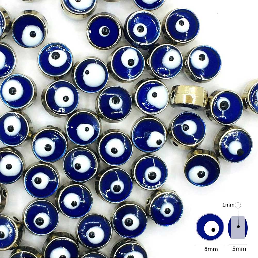 Evil Eye Blue with Silver cover (TR929)