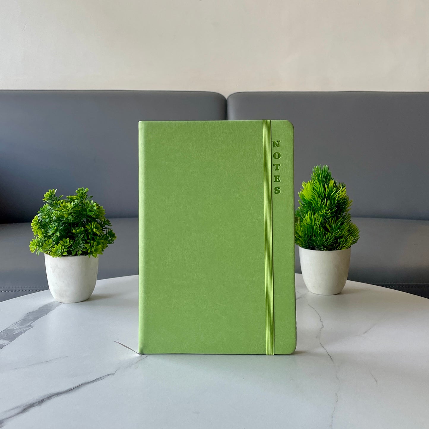 Hardbound Pastel Diary With Elastic