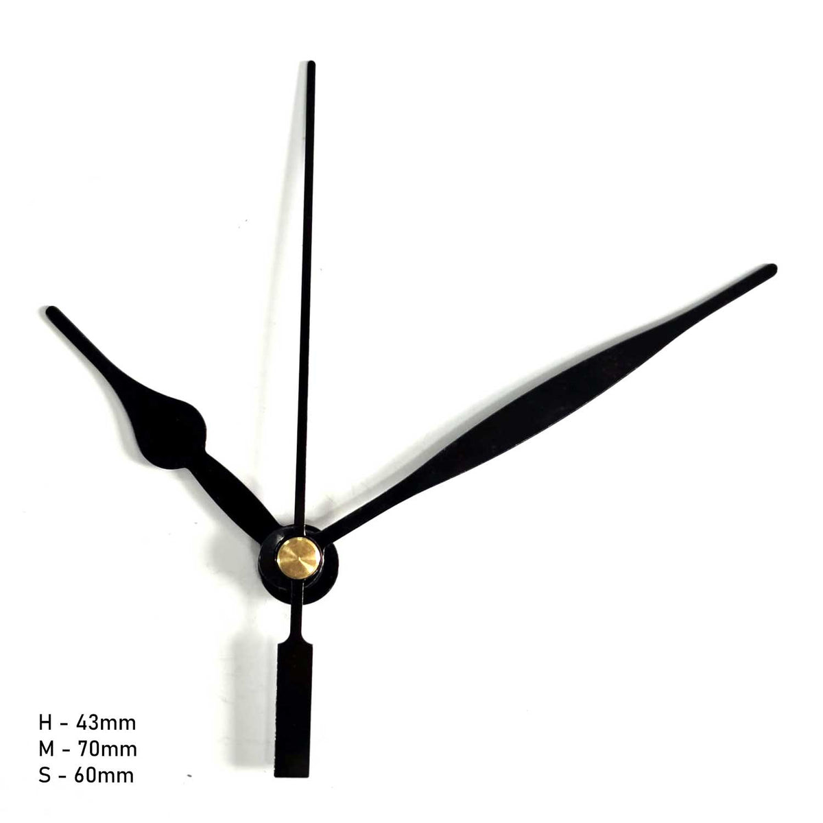 Metal Wall Clock Hand Set for Resin Clocks