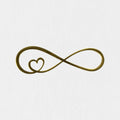 Infinity Love Acrylic cutout