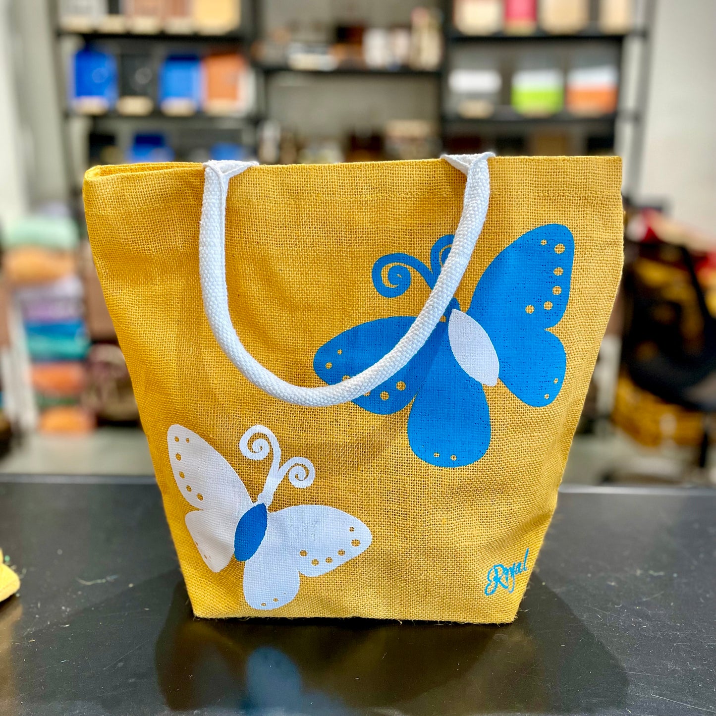 Colorful Butterfly Tote Bag