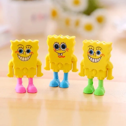 3D Spongebob Eraser (Pack Of 3)