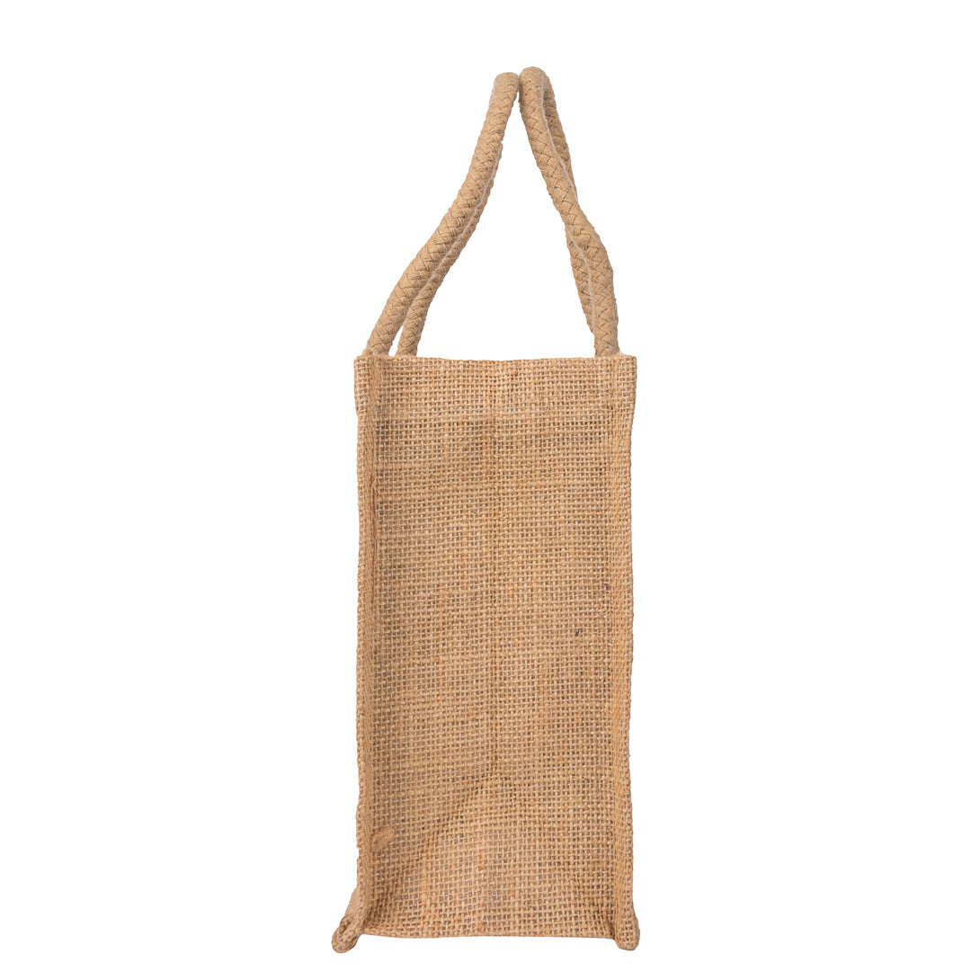 Jute Bag Without Zip  - 9x9 Inch