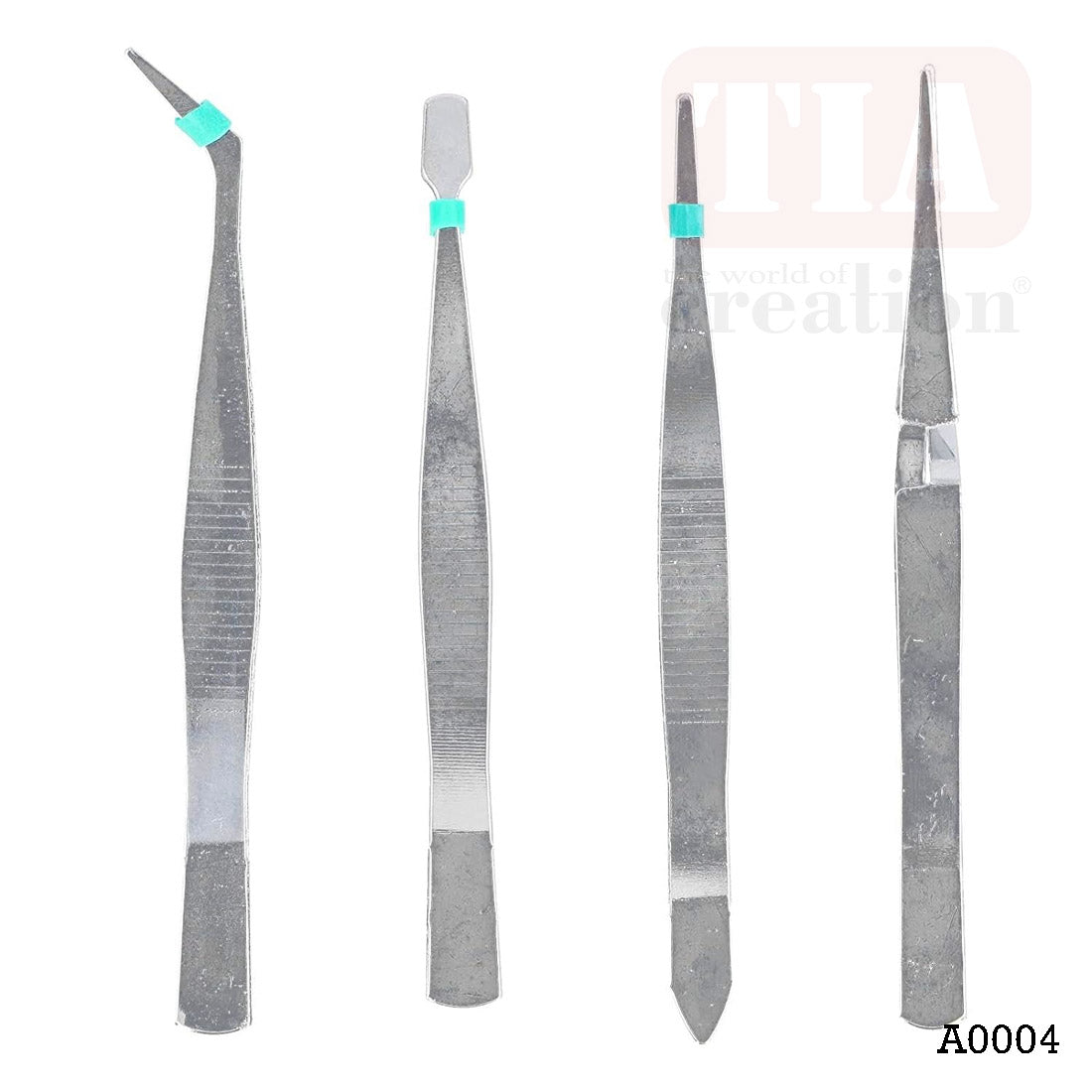 Plucker Tweezer 4pc Set