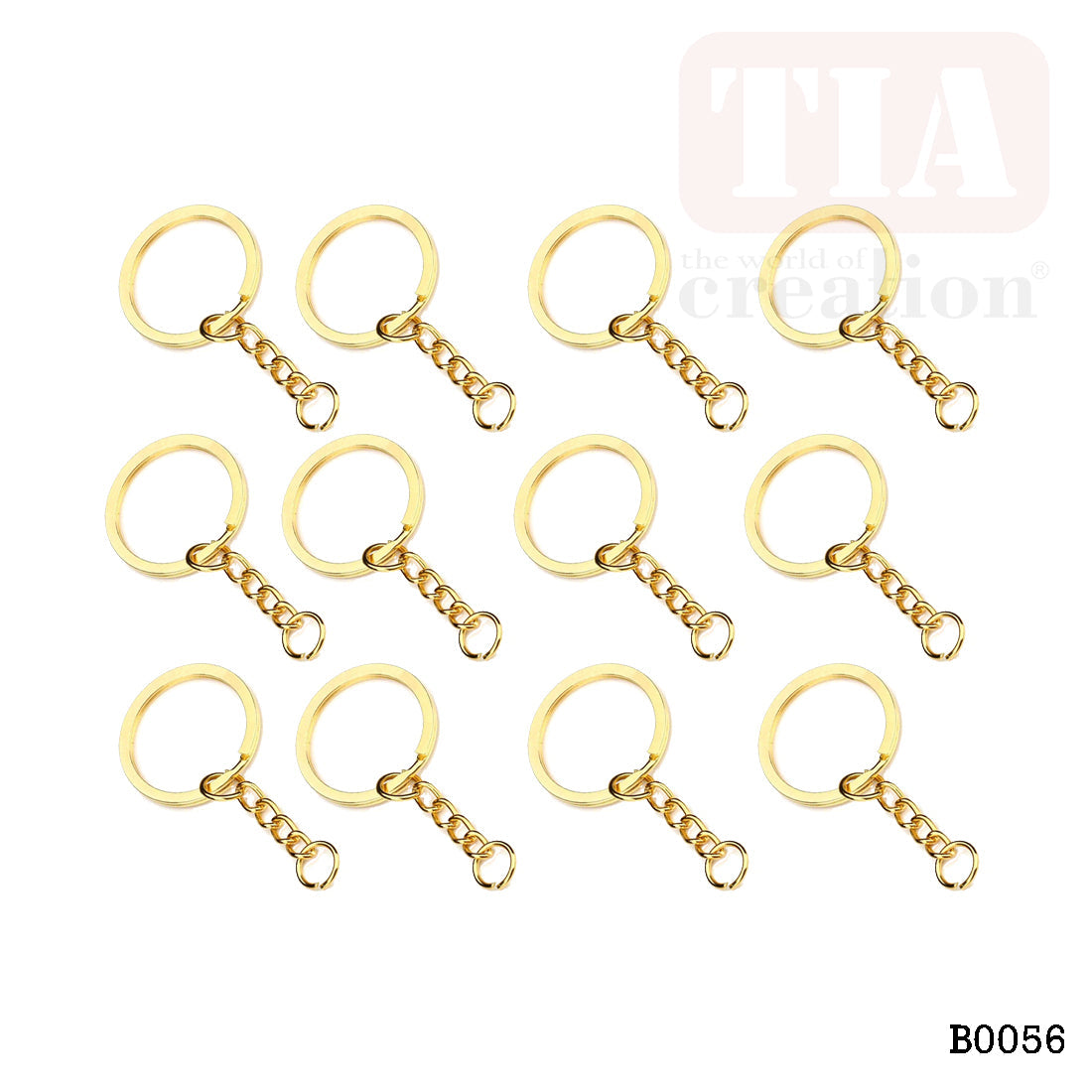 KEY RING GOLDEN 25PC