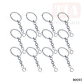 KEY RING SILVER 25PC