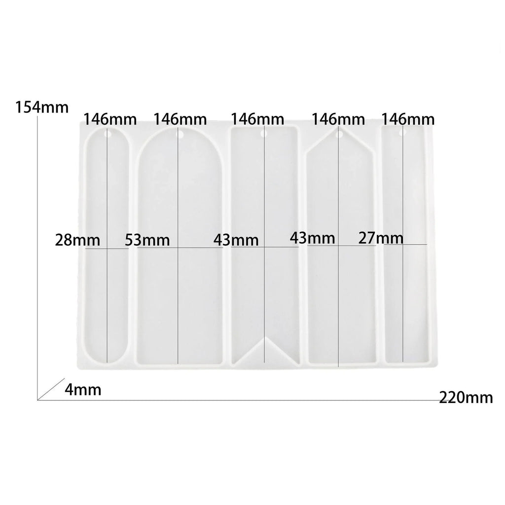 Bookmark Big Size Silicon Mould (SM086)